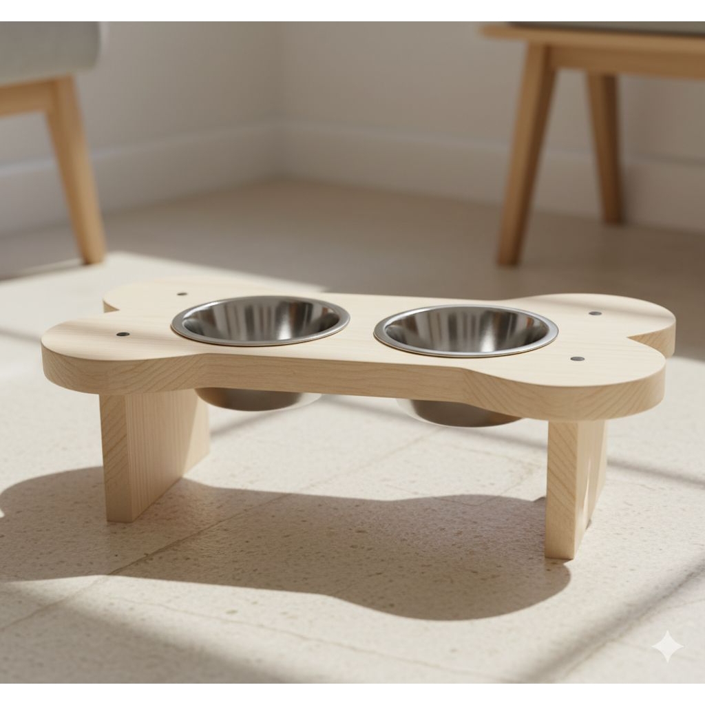 tempat makan kucing / tempat makan anjing