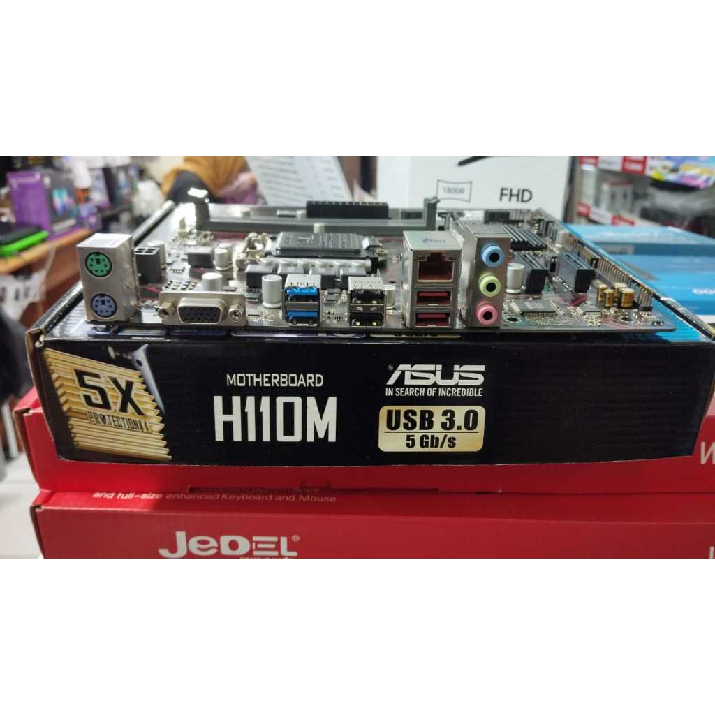 MOTHERBOARD ASUS H110M SERI RANDOM Socket 1151 DDR4 PROCESSOR suport GEN 6 GEN 7