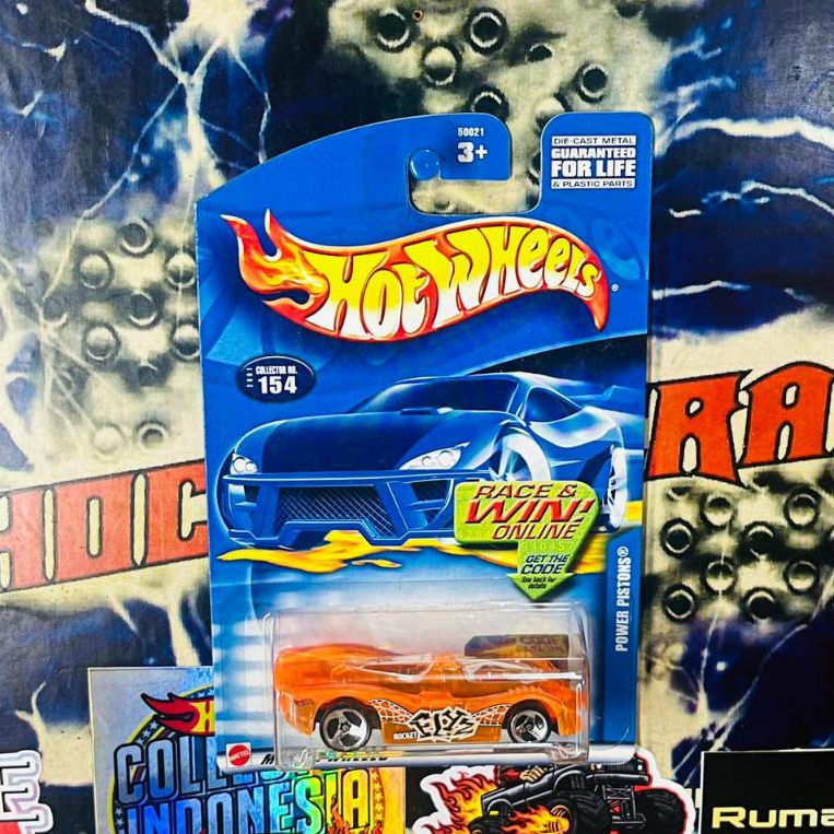 DIECAST HOT WHEELS POWER PISTONS COLLECTOR