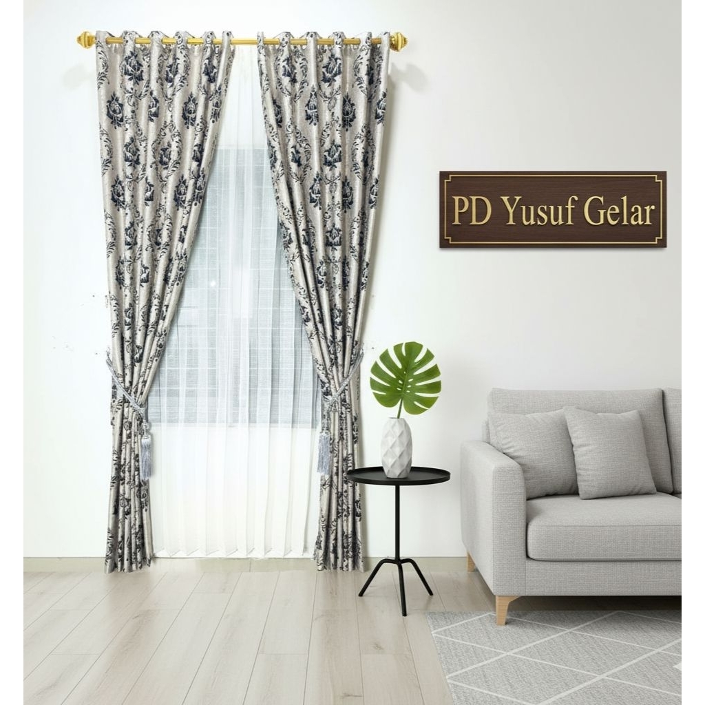 Gorden impor / gorden minimalis gorden cantik/ gorden mewah/ gorden cantik/gorden pintu