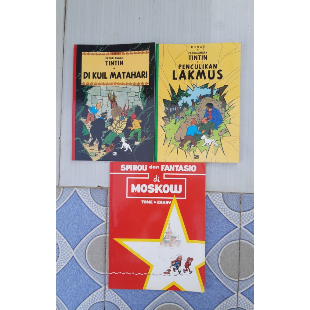 [PRELOVED] Komik Tintin & Spirou