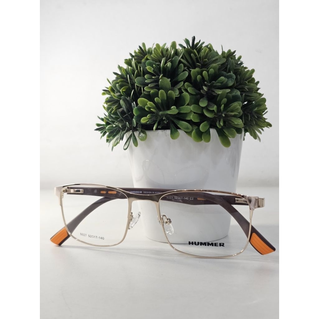 SeeEyewear Kacamata Antiradiasi Blueray Photocromic Bluecromic Pria Premium Hummer