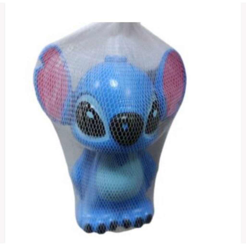 Celengan Plastik Karakter Kartun Stich Doraemon