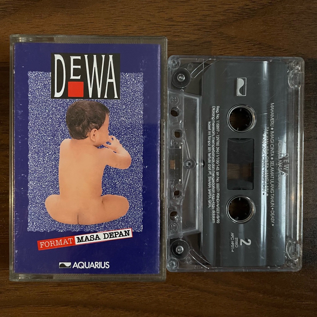 Kaset pita - Dewa 19 - Format masa depan