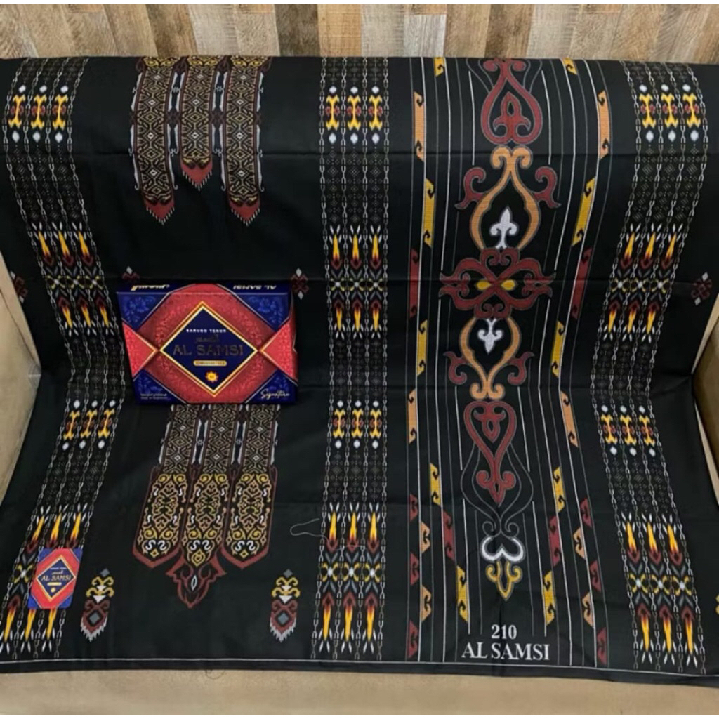 SARUNG TENUN AL-SAMSI SIGNATURE & EXCLUSIVE MOTIF BHS TERBARU