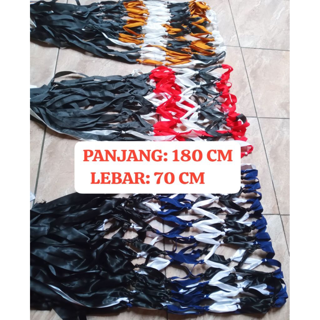 Hammock Jaring Rajut Ayunan Rajut Tali Webbing Ayunan Anak Dan Dewasa