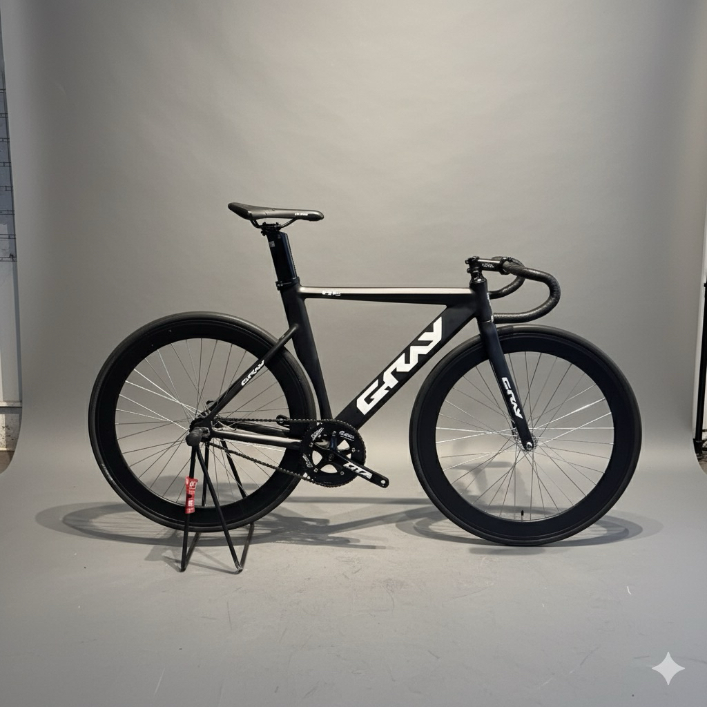 FIXIE FULLBIKE GRAY F15 AERO