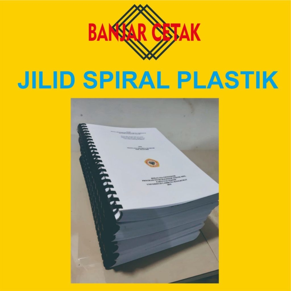 JILID SPIRAL PLASTIK