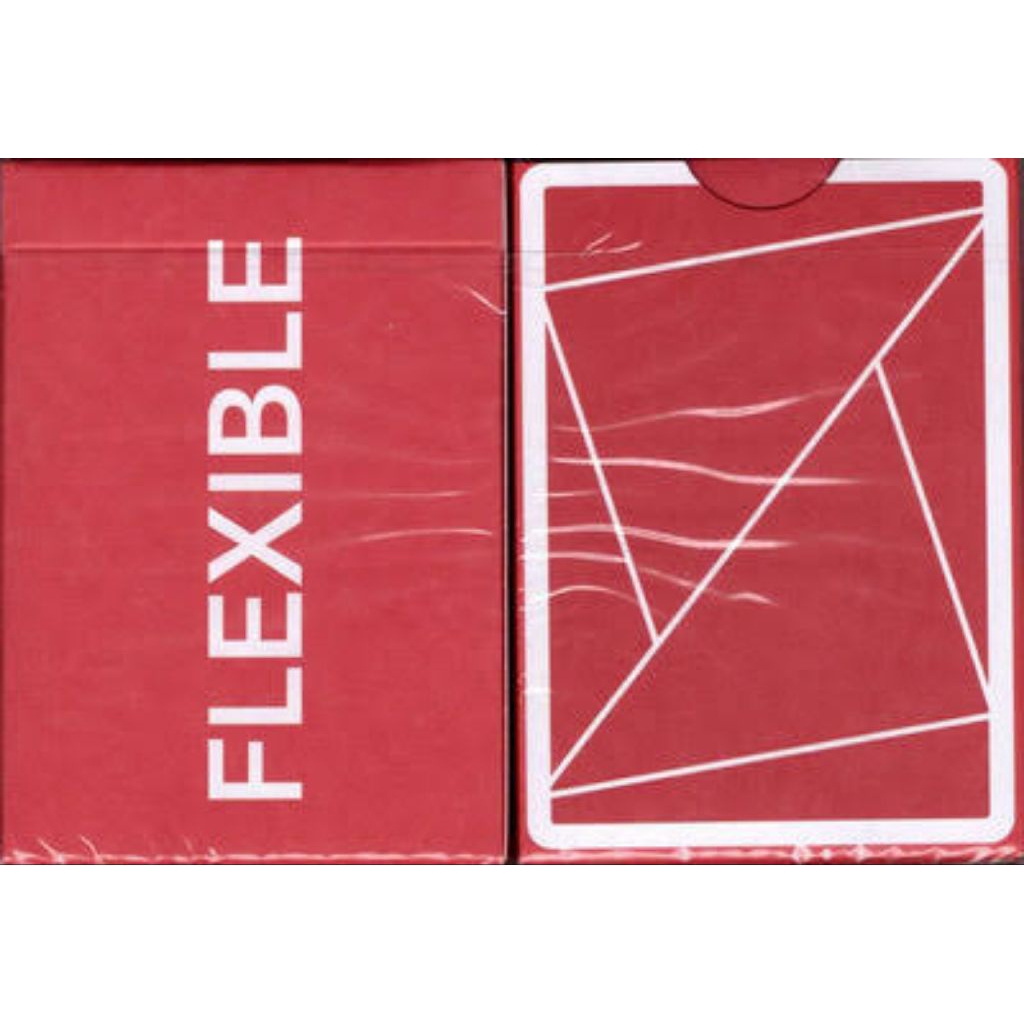 Kartu Remi Flexible Red Playing Card (Cardistry) Kartu Remi Import Segel Rare Item