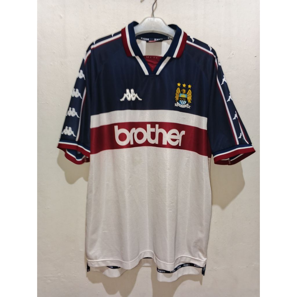 Jersey retro Manchester city away 1997/99 original