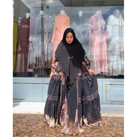 Lina Sukijo Syari El Es Terbaru Gamis Kualitas Bagus