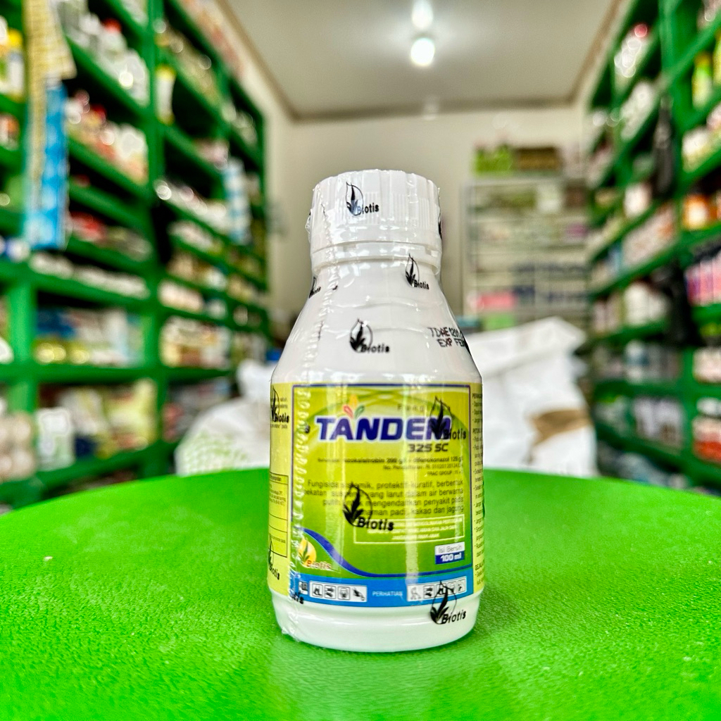 TANDEM 325SC 100ML - Fungisida Sistemik Pencegah Busuk Buah dan Bercak Daun