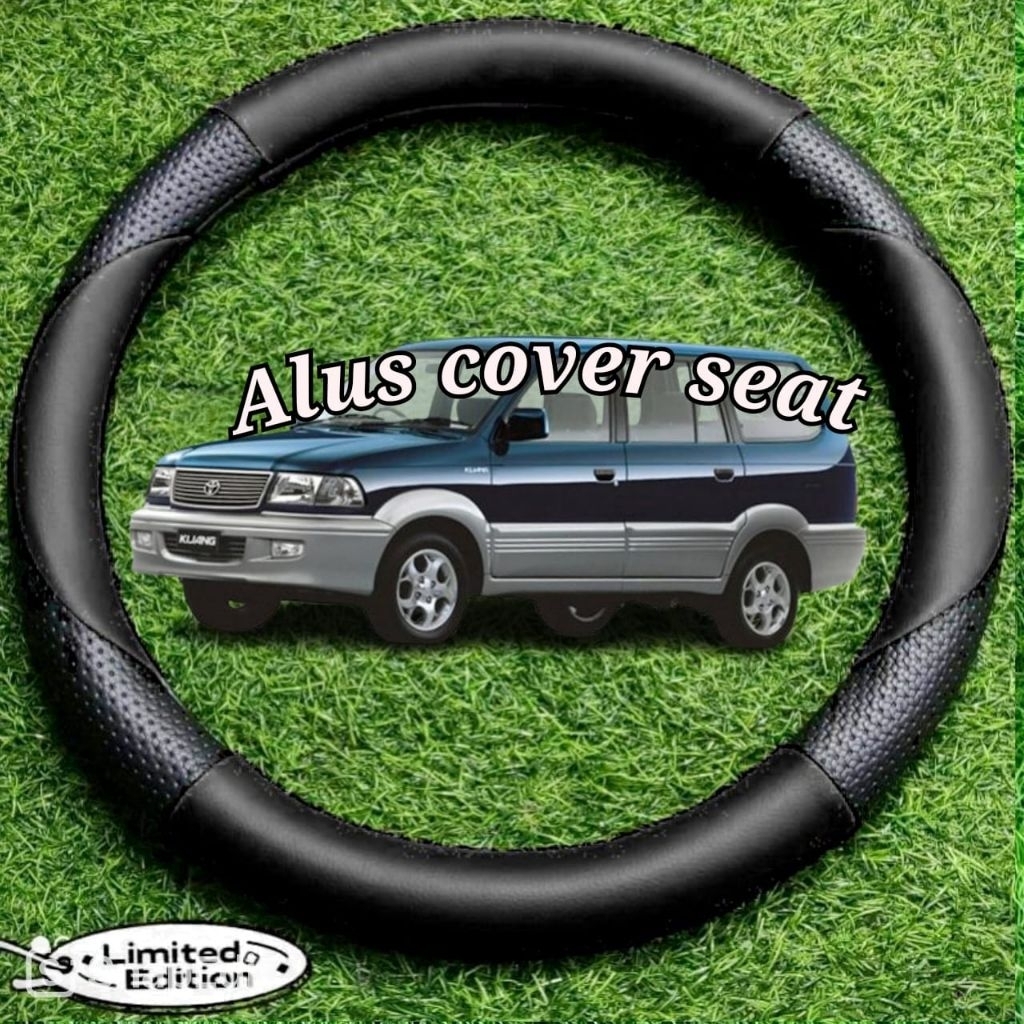 Cover Sarung Stir Mobil Kijang Kapsul LGX SizeM Diameter 37-39 Pelindung Sarung stir mobil Kijang Ka