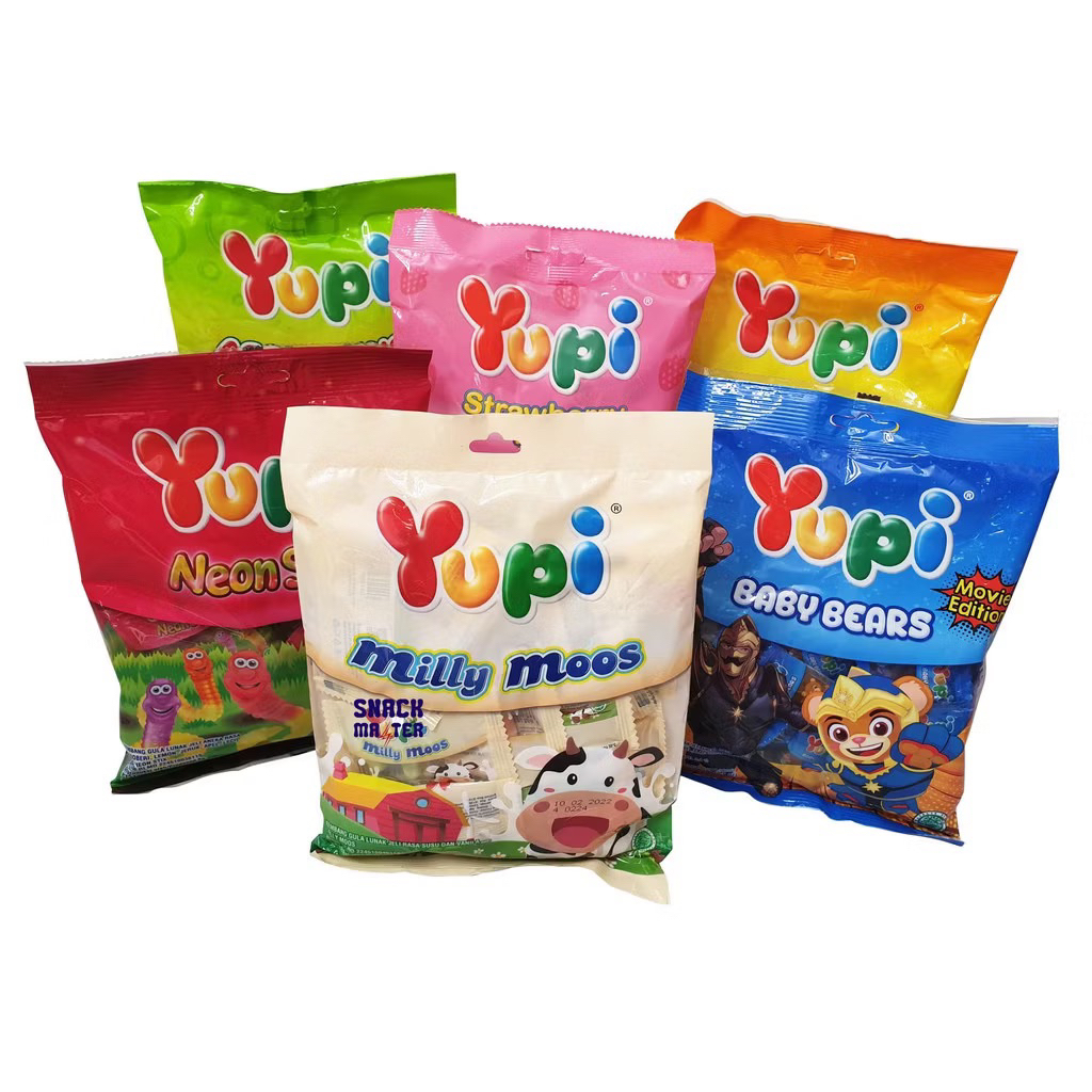 GROSIR Permen yupi sak kantong 120g