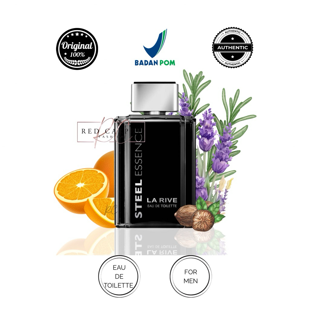 PARFUM LA RIVE STEEL ESSENCE EDT 100ml for men