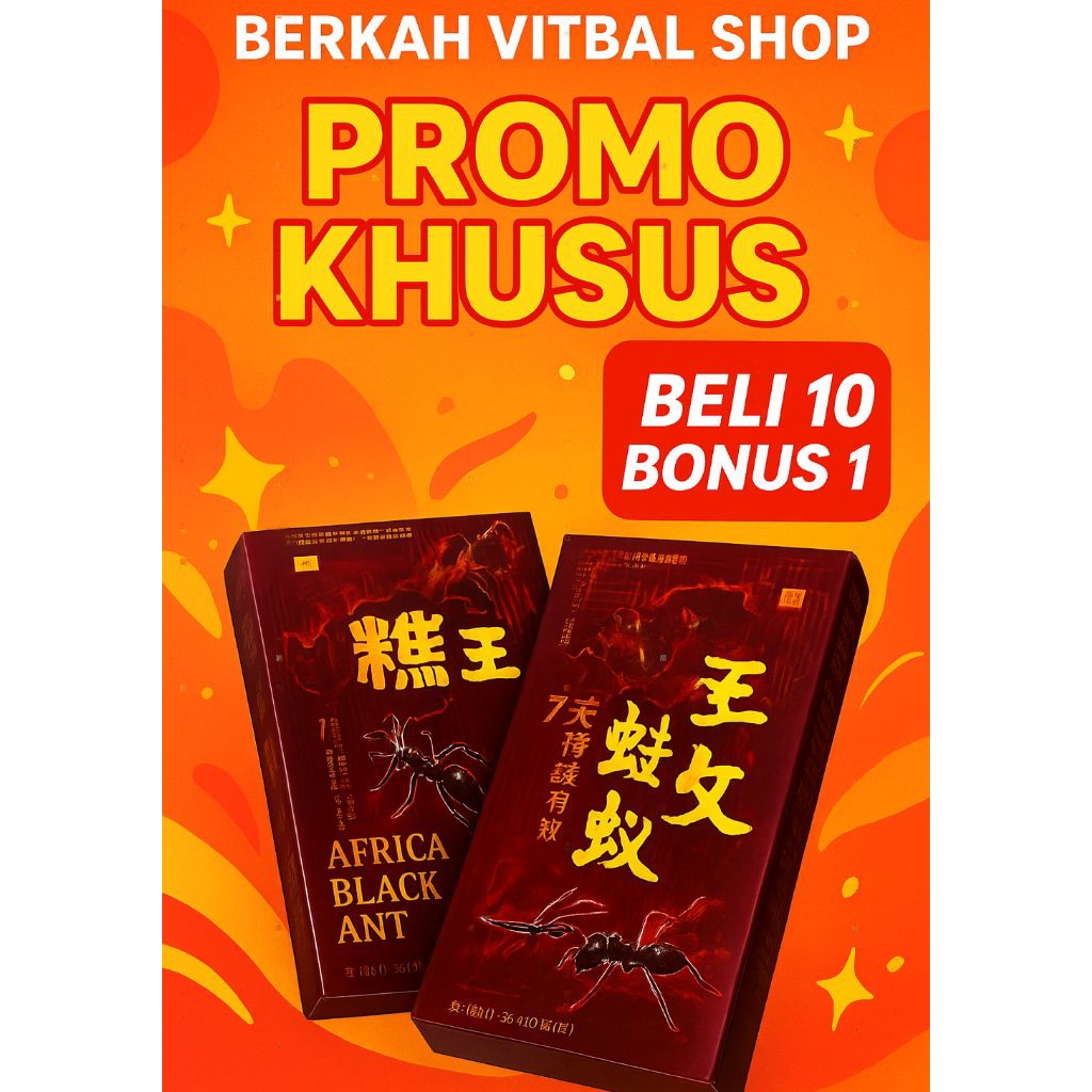 Makanan Semut Krangkang black Africa Ant Original khasiat nyata