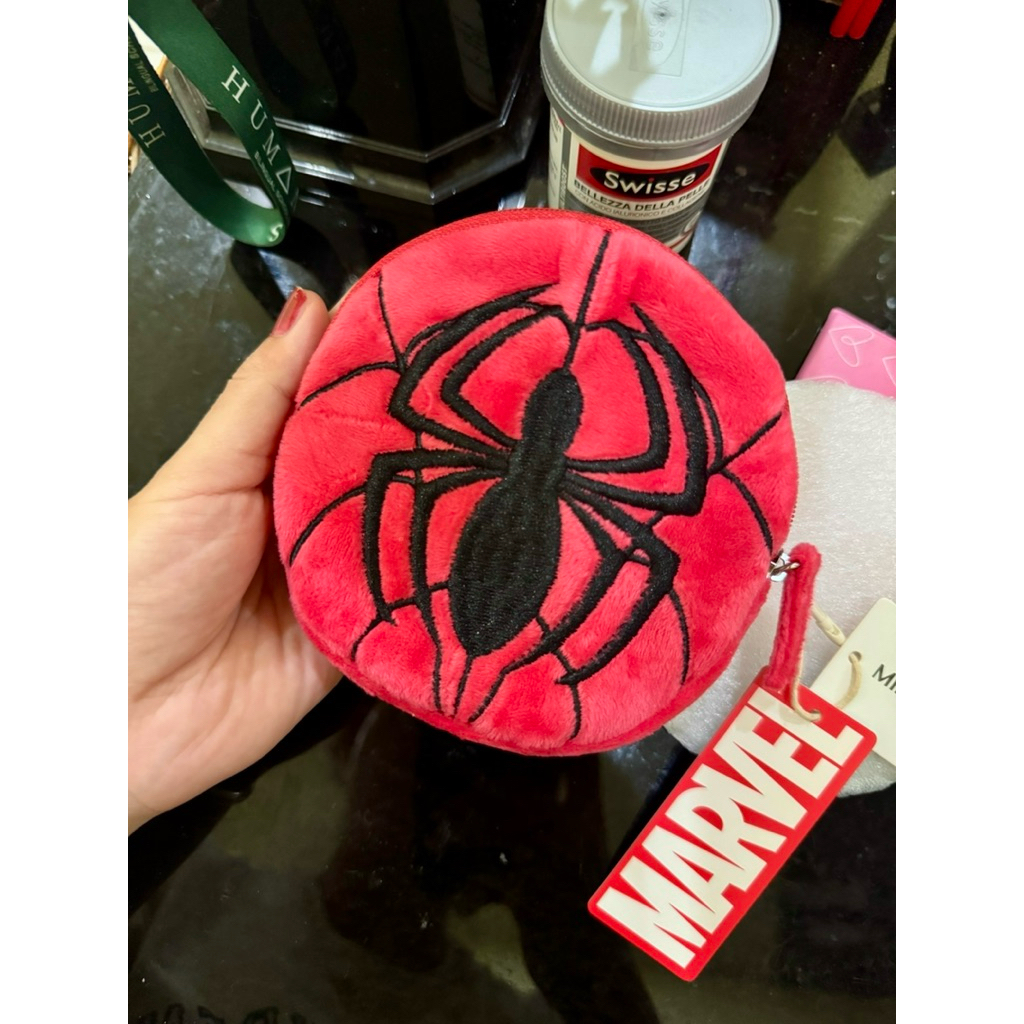 Miniso Pouch Dompet Wallet Marvel Spiderman
