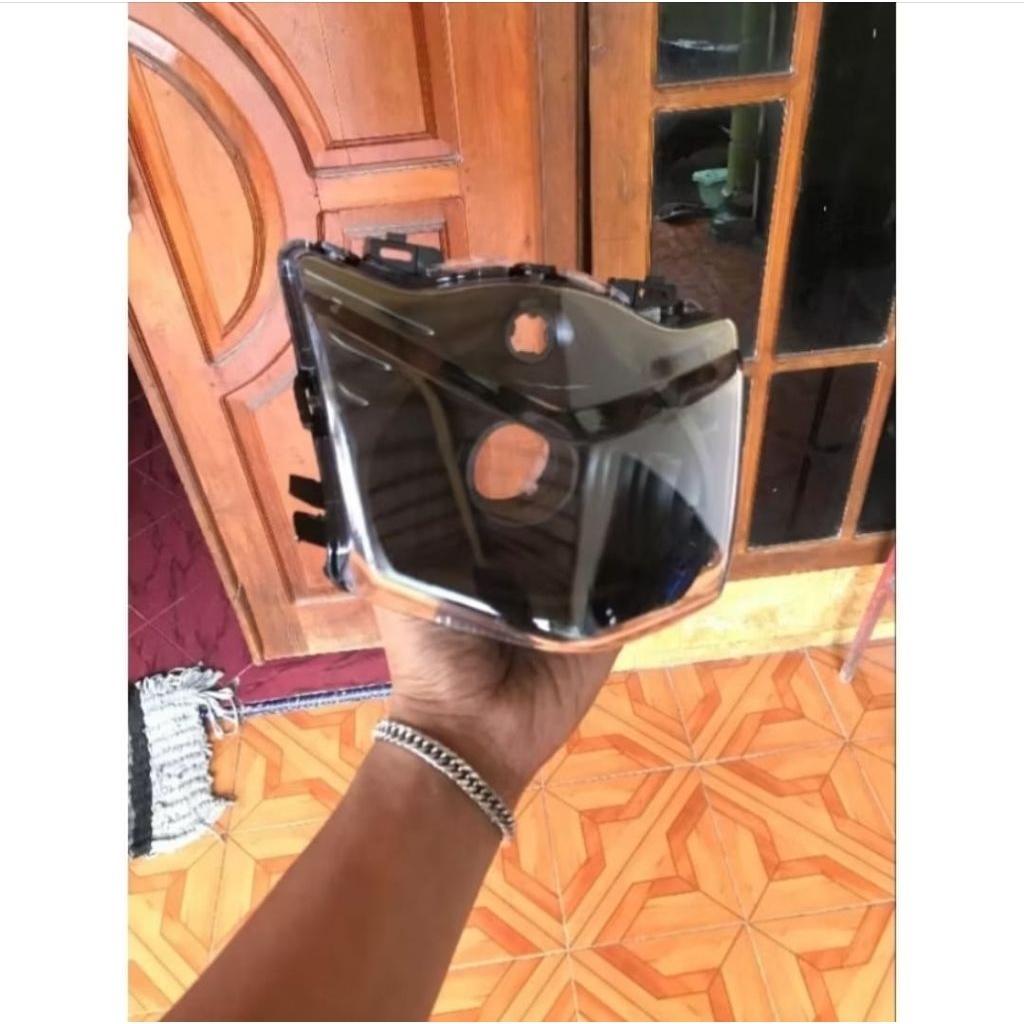 Reflektor Lampu Depan Beat Karbu Custom Soket H4