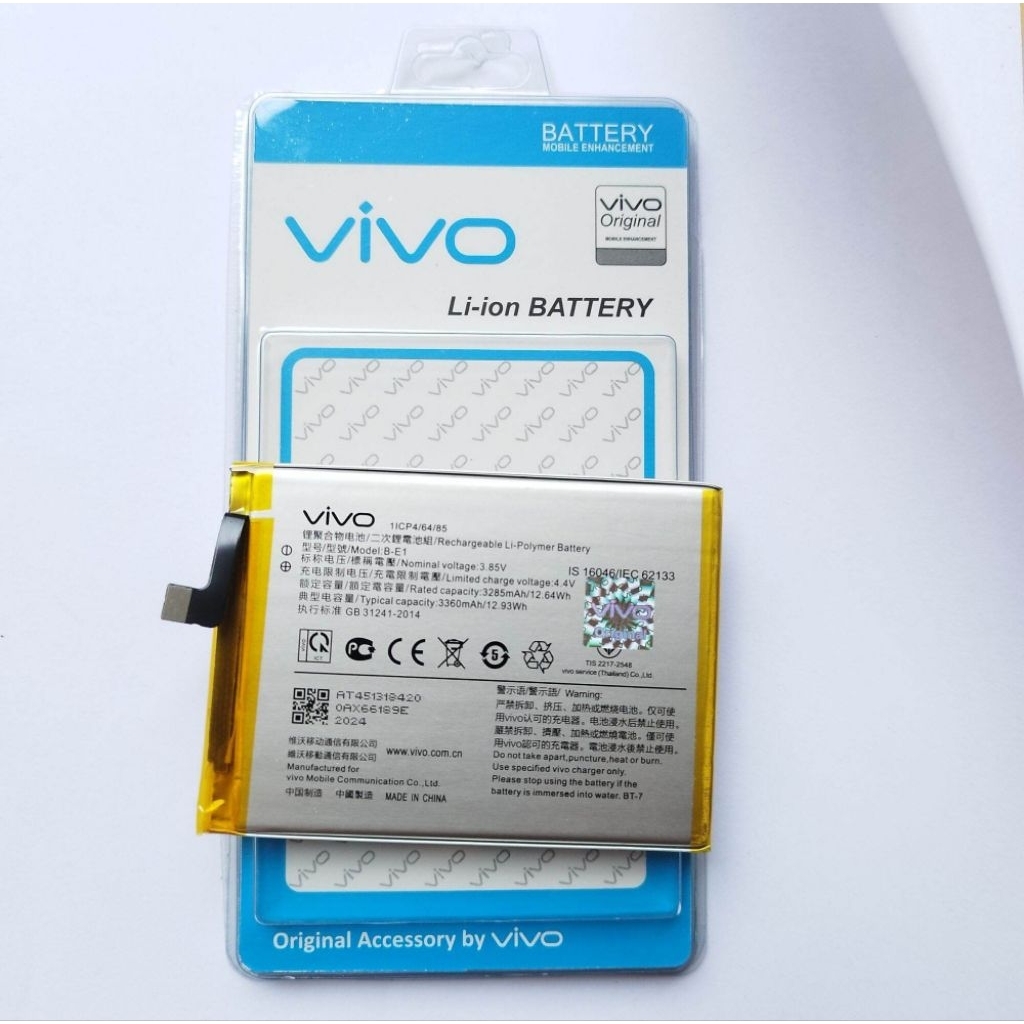 Batre Baterai Battery HP VIVO Y71 / VIVO 1724 ORIGINAL 100% Model Batrei B-E1 BE1