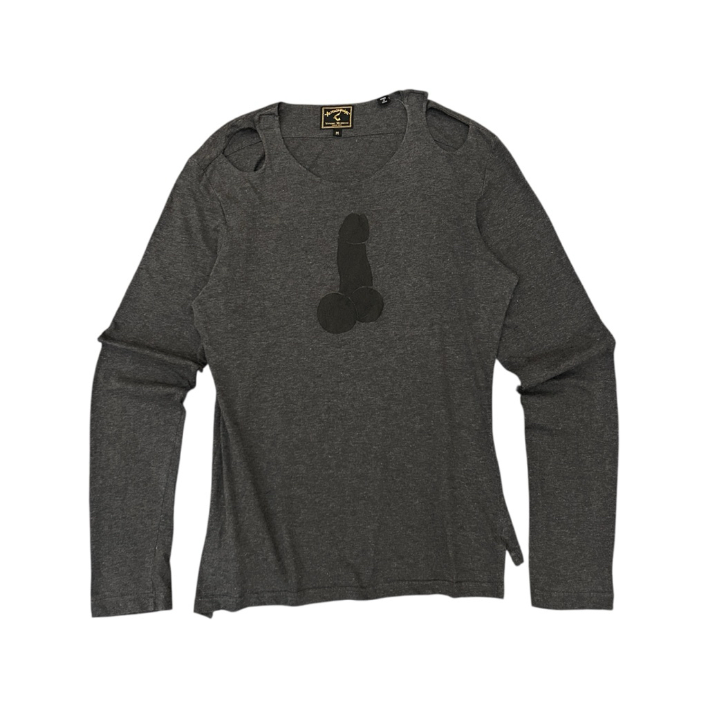 Vivienne Westwood Humor Design Long Sleeve T-shirt