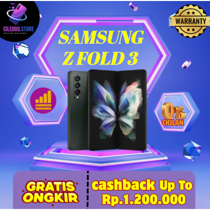 SEIN | Samsung Galaxy Z Fold 3 5G 12/512GB 12/256GB Second Fullset Original