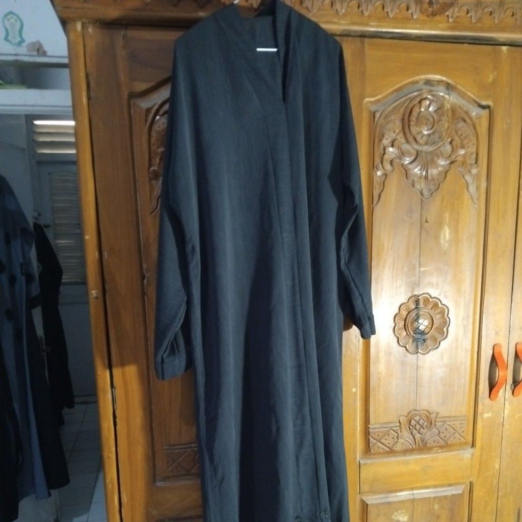 preloved abaya hitam