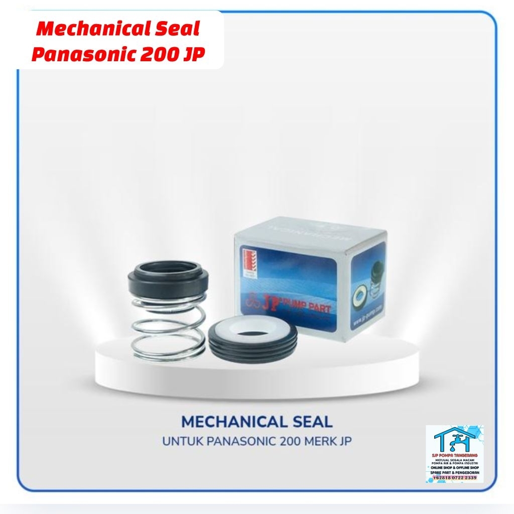 MECHANICAL SEAL POMPA AIR PANASONIC 200 DIAMETER AS 10mm ORIGINAL JP