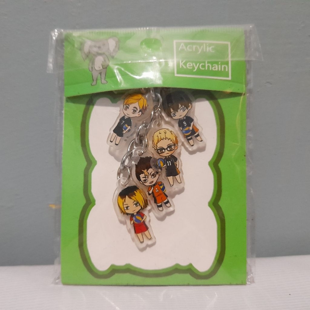 [FANMADE] Haikyuu Keychain/Haikyuu Akrilik/Haikyuu Merch/Merchandise Anime/Anime Keychain/Akrilik An