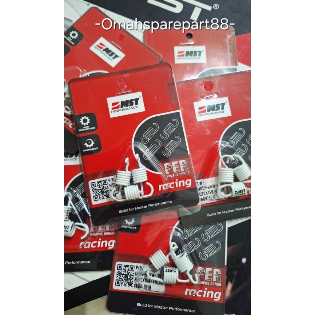 per kampas ganda racing 1000rpm honda pcx 150 vario 150 kode kww mst