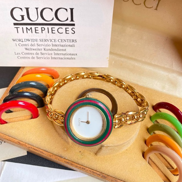 gucci watch/ jam gucci vintage /preloved gucci watch/ gucci second