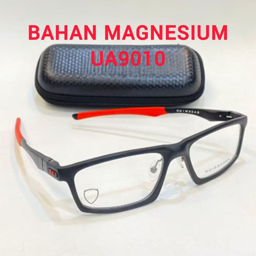 GRADE ORI || Frame Kacamata 9010 Bahan Magnesium Sporty Minus Anti Radiasi Pria Wanita