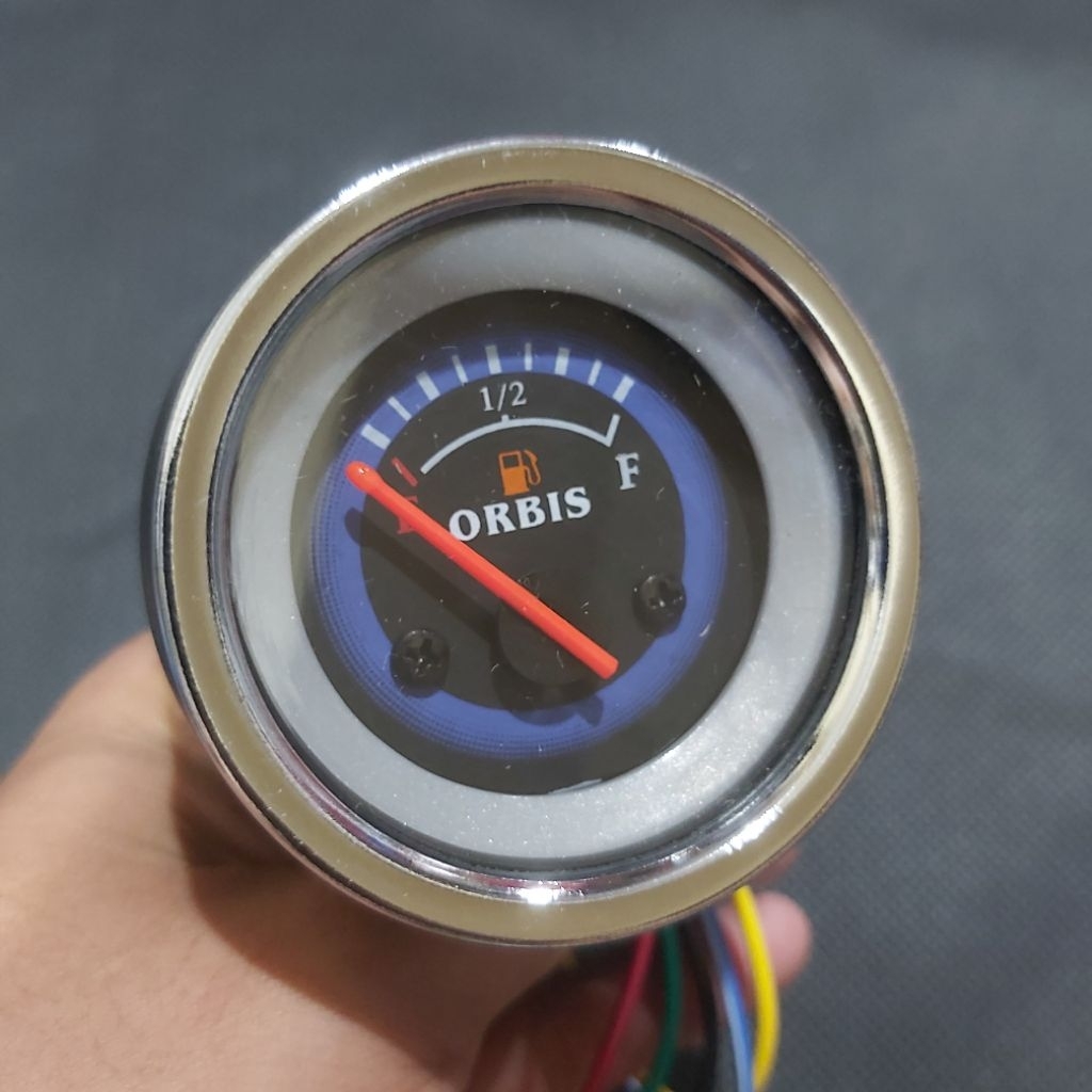 ATD fuelmeter indikator bensin motor universal racing kontes harian