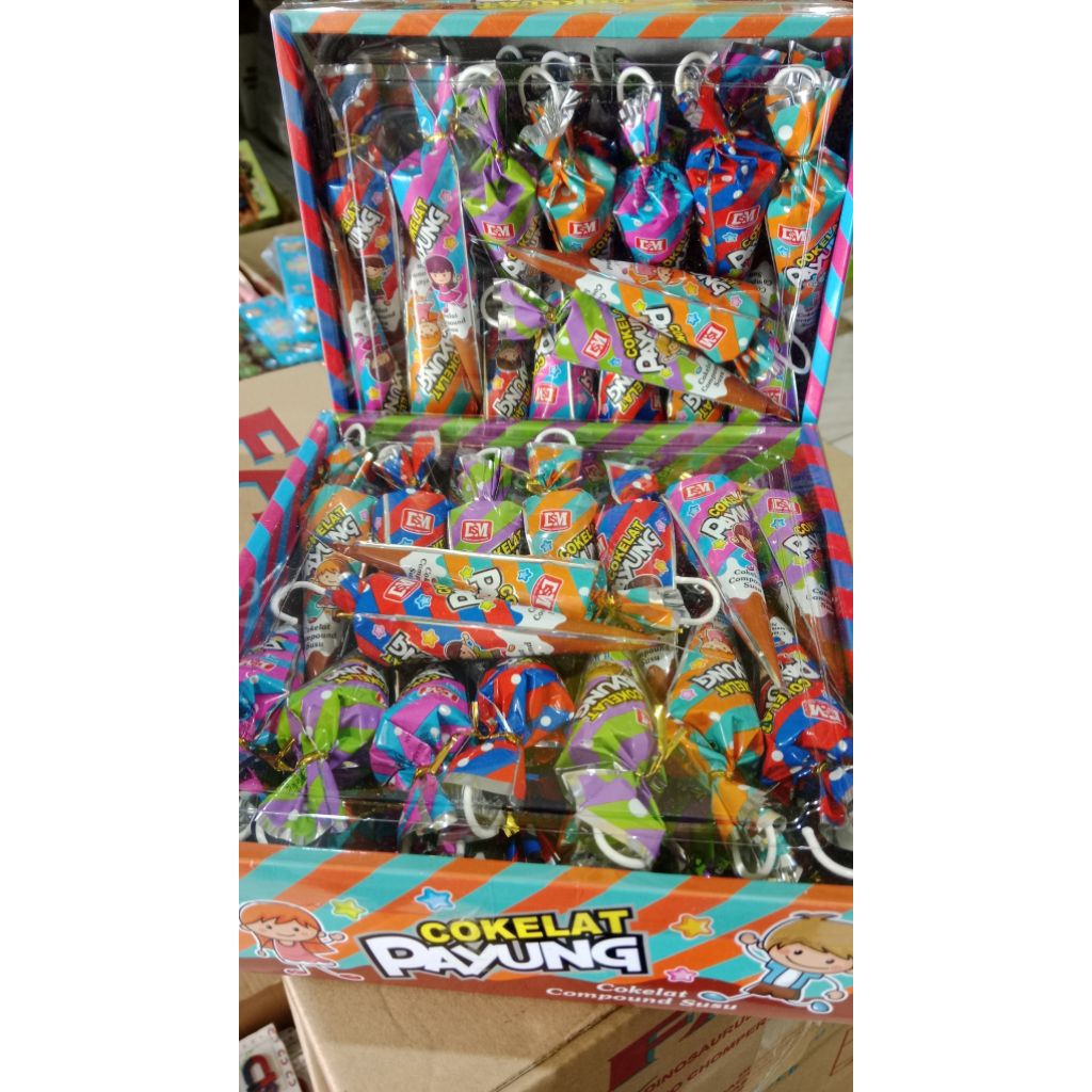 PERMEN COKLAT PAYUNG isi 30pcs