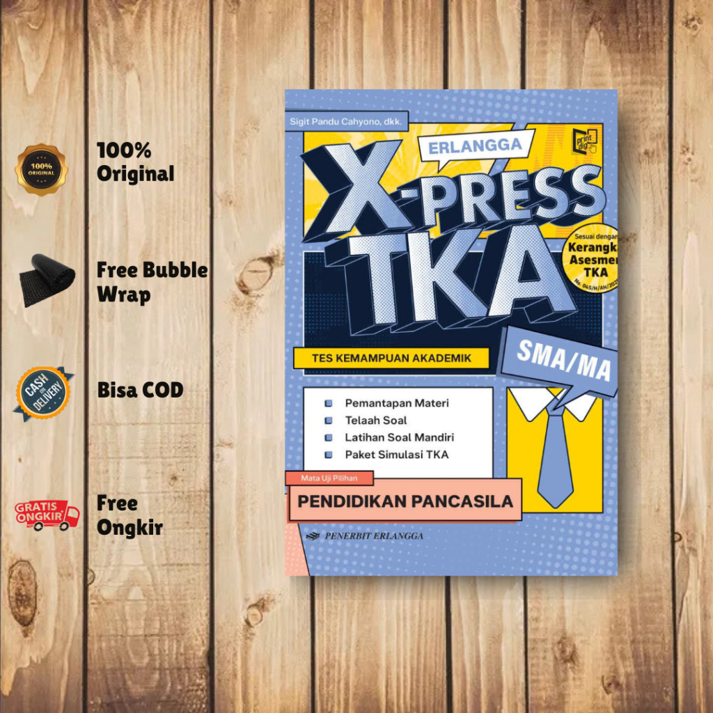 ER - Buku Erlangga X-Press TKA SMA/MA mata uji pilihan: Pendidikan Pancasila