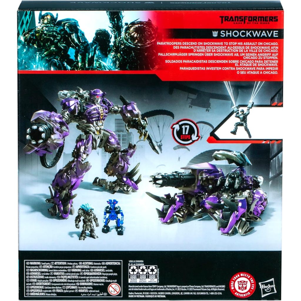 Transformers Toys Studio Series Leader Class Dark of The Moon Shockwave