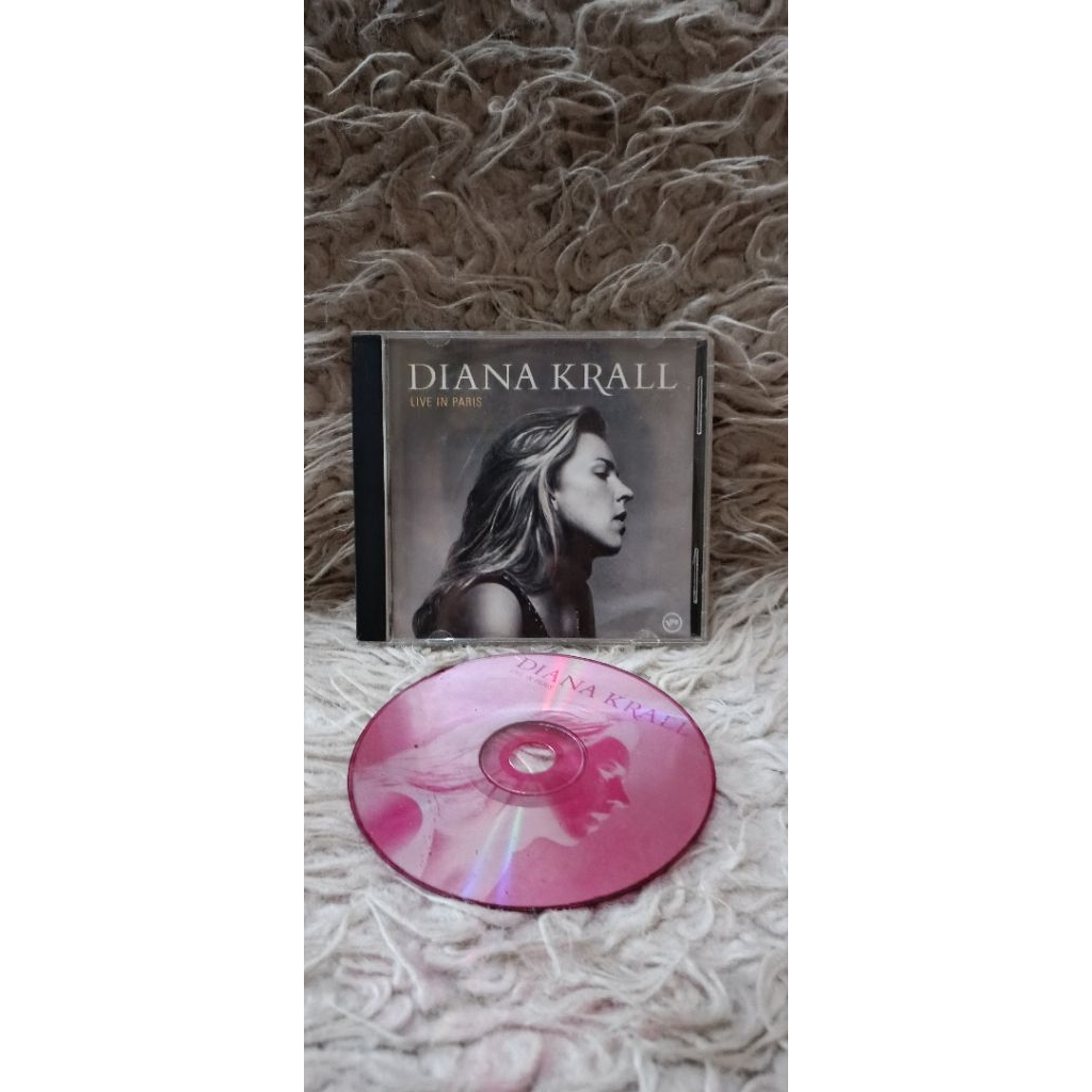 diana krall live in paris kaset cd