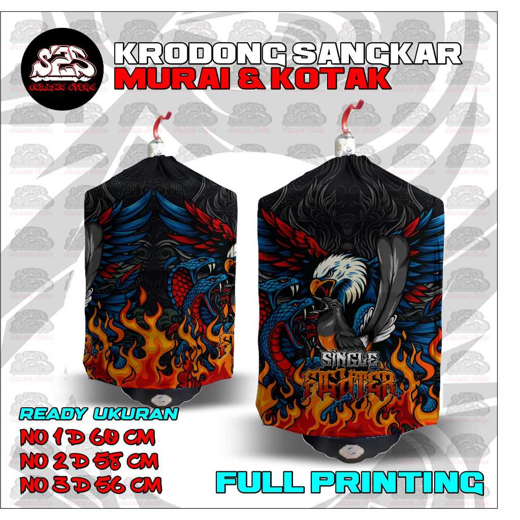 KRODONG SANGKAR MURAI BATU MOTIF