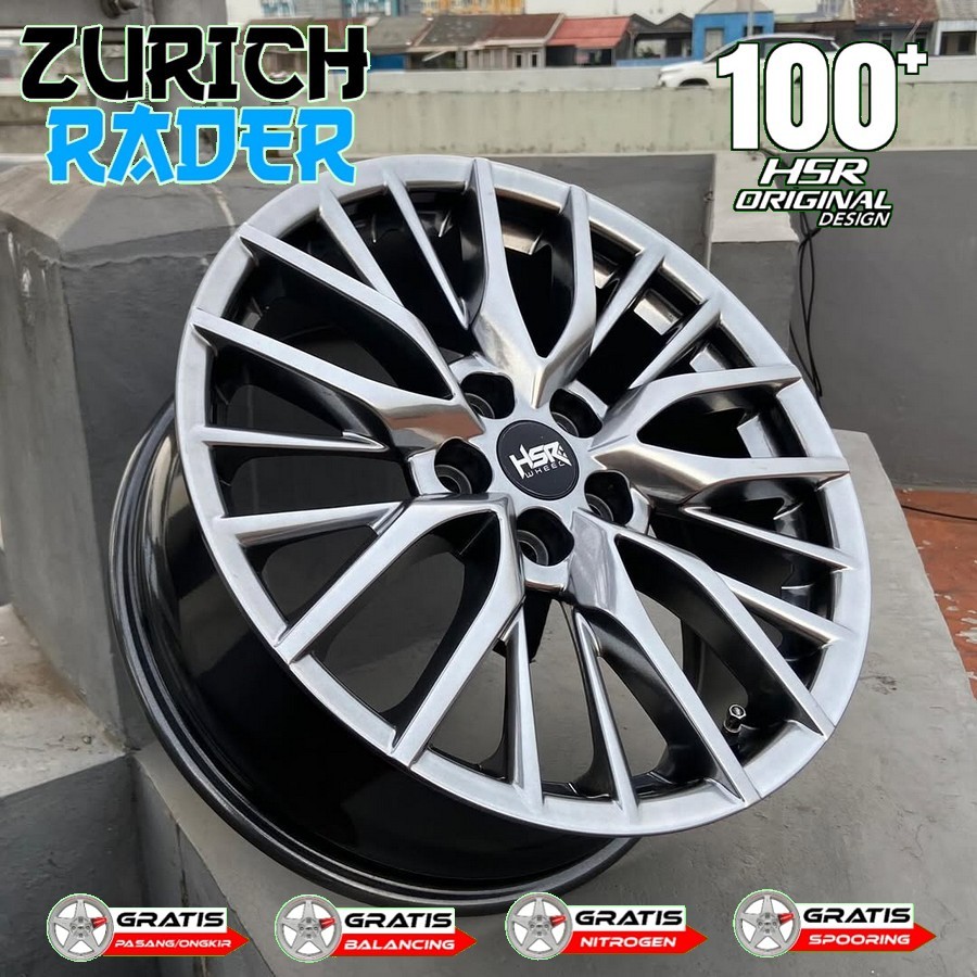 Velg Mobil R17 Hsr Wheel London Pelek Ring 17 Untuk Zenix Terios Stream Almaz Biante Xl7 Dll