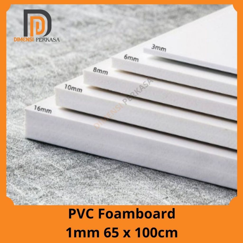 Pvc Foamboard 1mm 65 x 100 cm