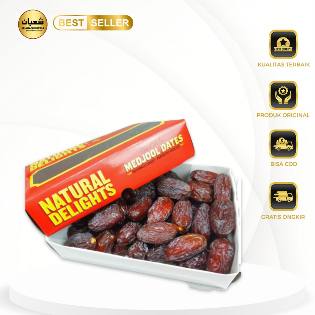 Kurma Medjool Jumbo 1 kg / Kurma Medjool Jumbo Premium / Medjool Dates 1kg / Shabani kurma