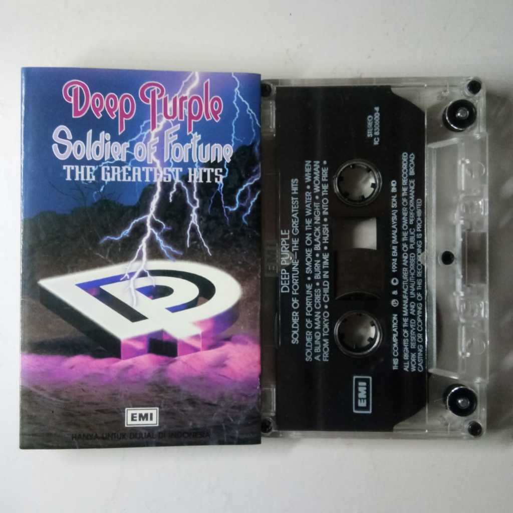 Kaset Deep Purple Soldier Of Fortune