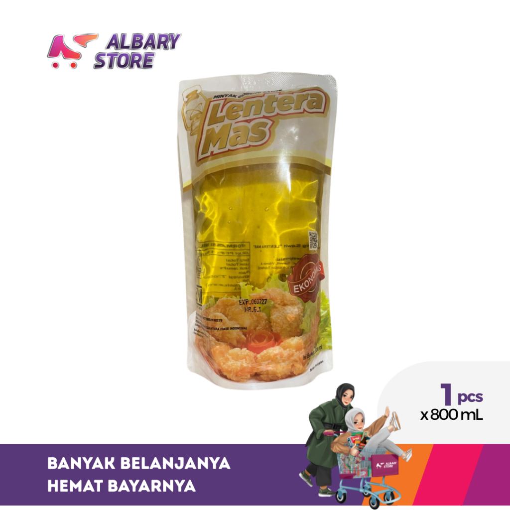 LENTERA MAS Minyak Goreng Sawit 800 mL