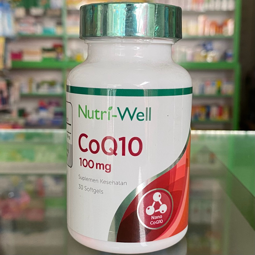 Nutriwell CoQ10 100 Mg 30 Softgels