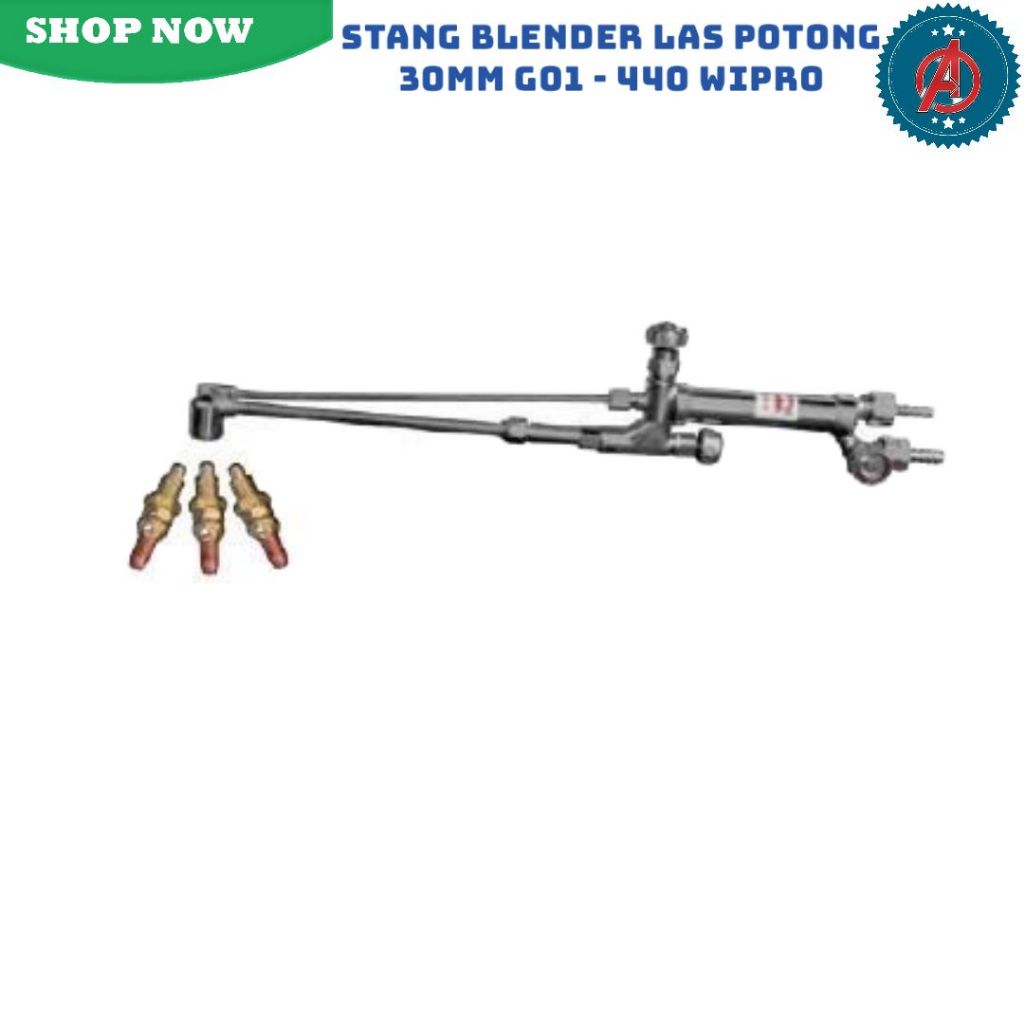⁠Stang Blender Las Potong 30mm G01 - 440 Wipro / Cutting Torch Wipro G01440 - Stang Blander Las 30mm
