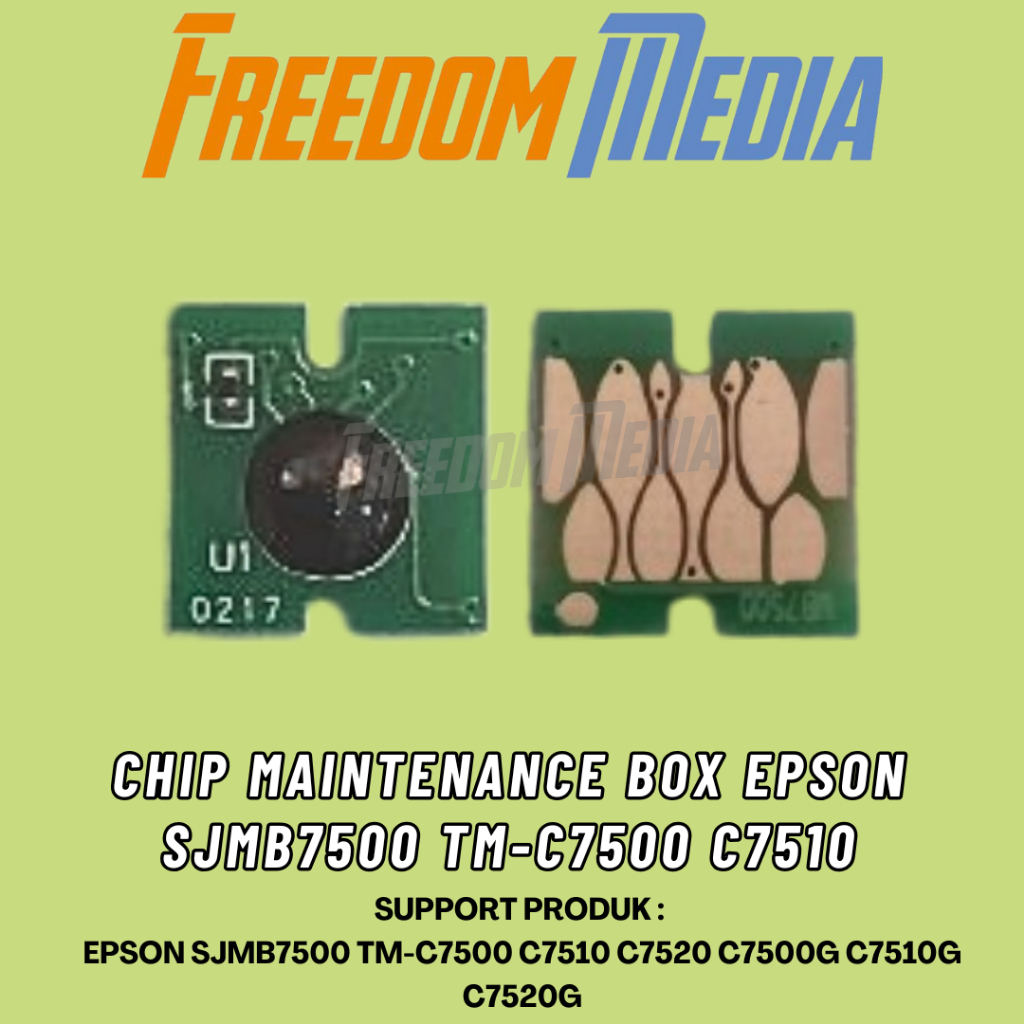 CHIP MAINTENANCE BOX EPSON SJMB7500 TM-C7500 C7510 C7520 C7500G C7510G C7520G