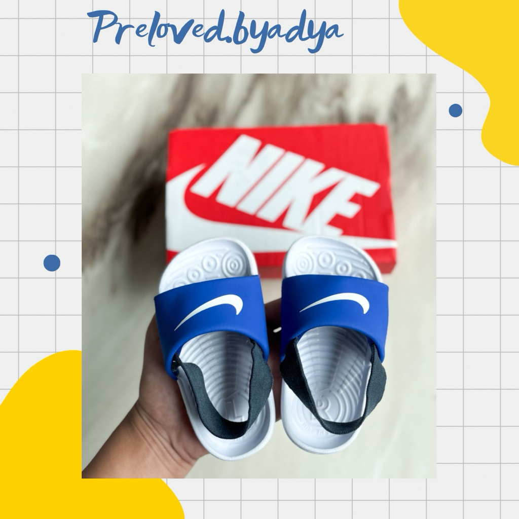 Preloved. sandal nike kawa anak 6C - Insole 12cm