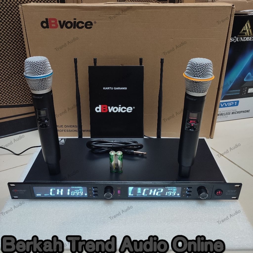 Mic Wireless UHF Diversity dBvoice PRO-X800 Original