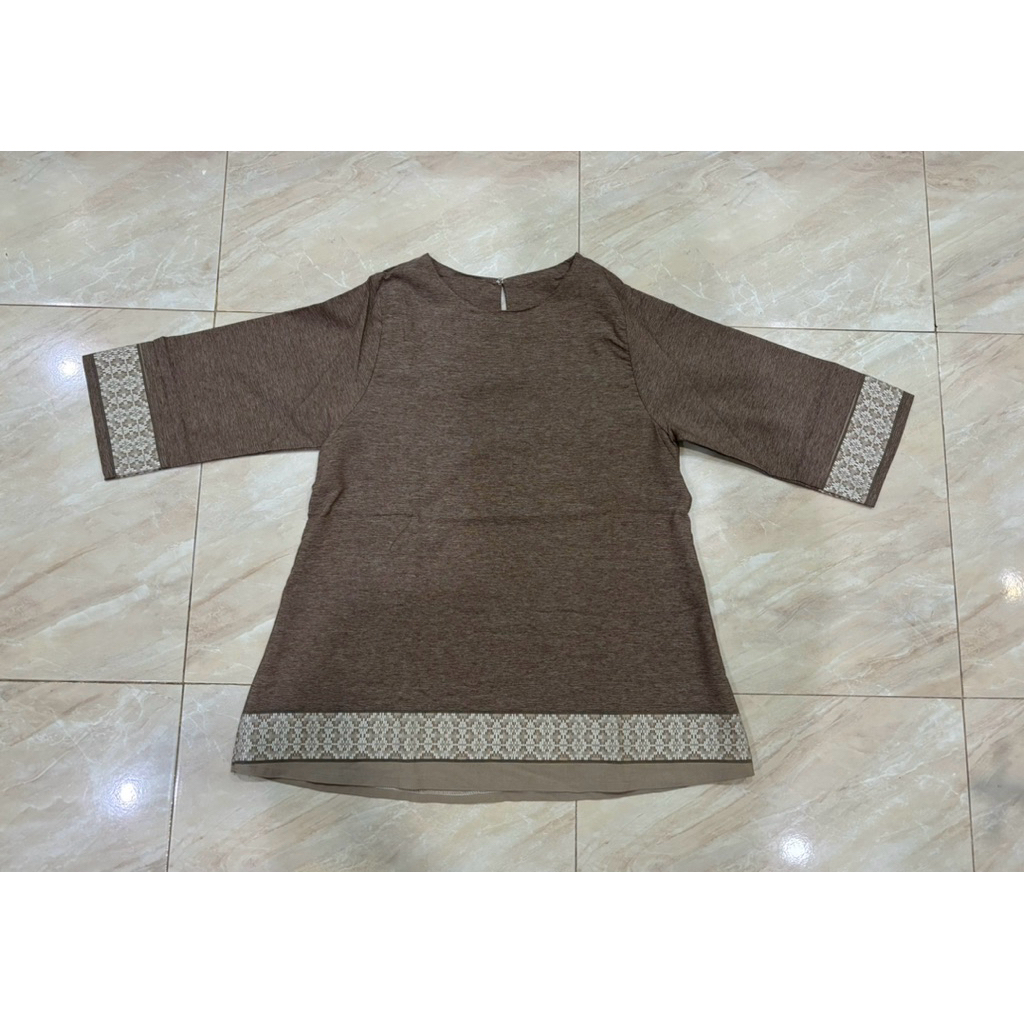 Preloved Baju / Atasan Coklat Wanita