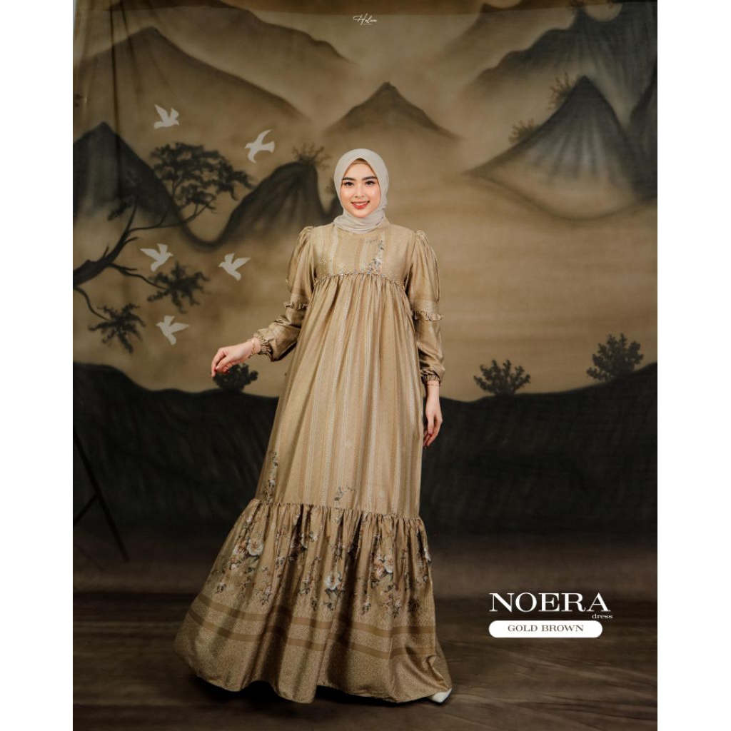 NEW ARRIVAL NOERA DRESS ORI By HALWA//HALWA 2025//HALWA TERBARU//KONDANGAN