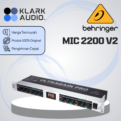 Behringer MIC2200 / MIC-2200 / MIC 2200 Mic Preamp ORIGINAL